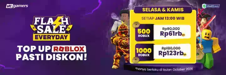 Flash Sale Everyday Roblox