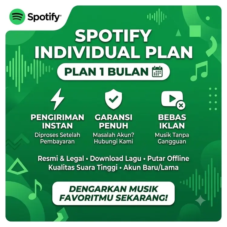 Jual 1 Bulan Spotify Kenzie srote | VCGamers