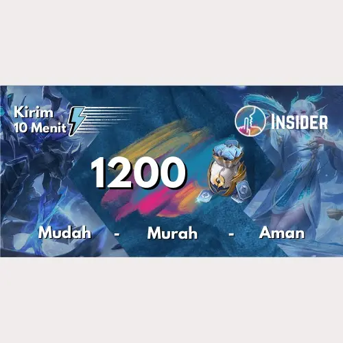 Jual 1.200 Tokens Honor Of Kings Insider Top Up | VCGamers