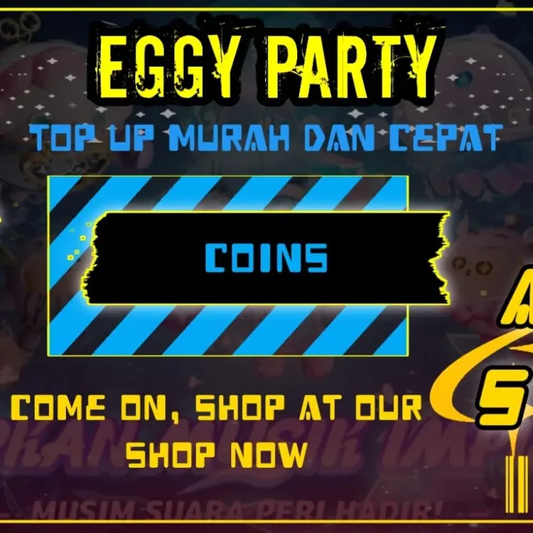 Jual 700 Eggy Coins Eggy Party ALTSSSTORE | VCGamers