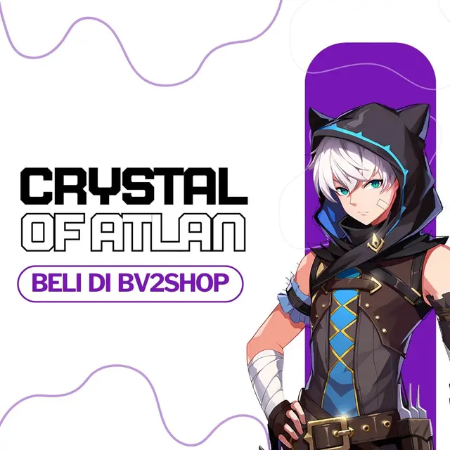Jual 60 Vouchers + 3 Bonus Crystal of Atlan BV2SHOP | VCGamers