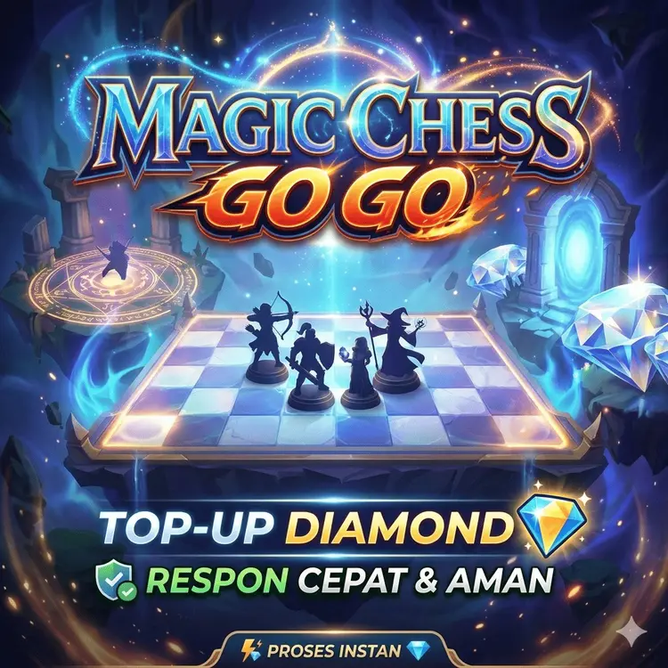 Jual 10.000 Diamonds Magic Chess Go Go AC | VCGamers