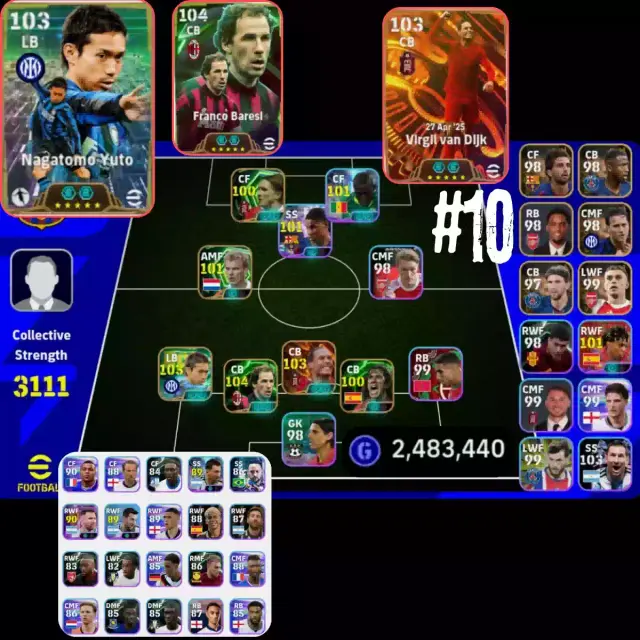 Jual STRENGTH 3100+ eFootball Mobile ARVION | VCGamers