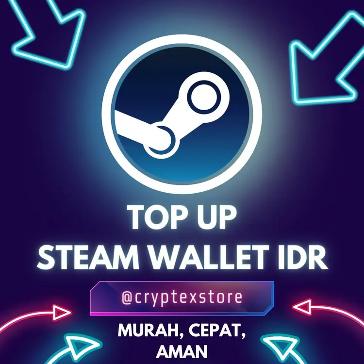 Jual IDR 90.000 Steam Cryptex Store | VCGamers