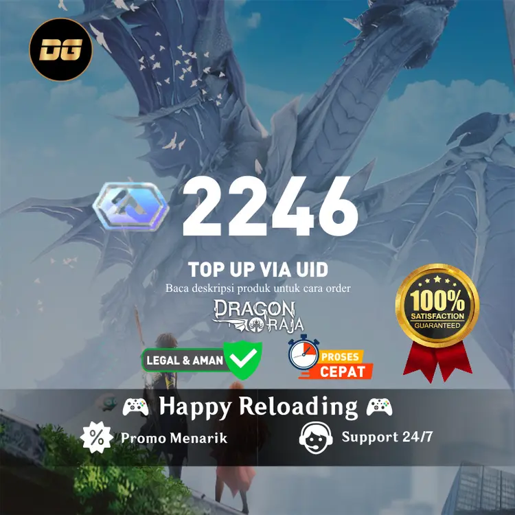 Jual 2246 Coupons Dragon Raja degamingstore | VCGamers