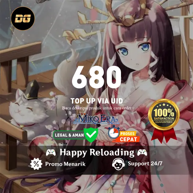 Jual 680 Jade Miko Era Twelve Myths degamingstore | VCGamers