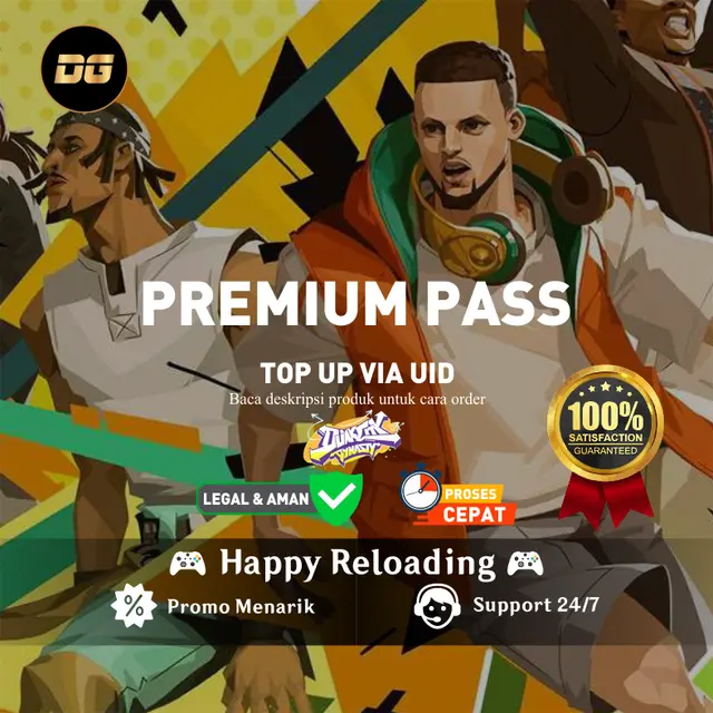 Jual Premium Pass Dunk City Dynasty degamingstore | VCGamers