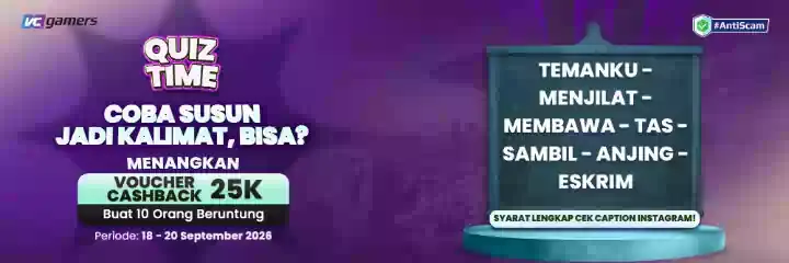 Quiz Time! Coba Susun Jadi Kalimat, bisa?
