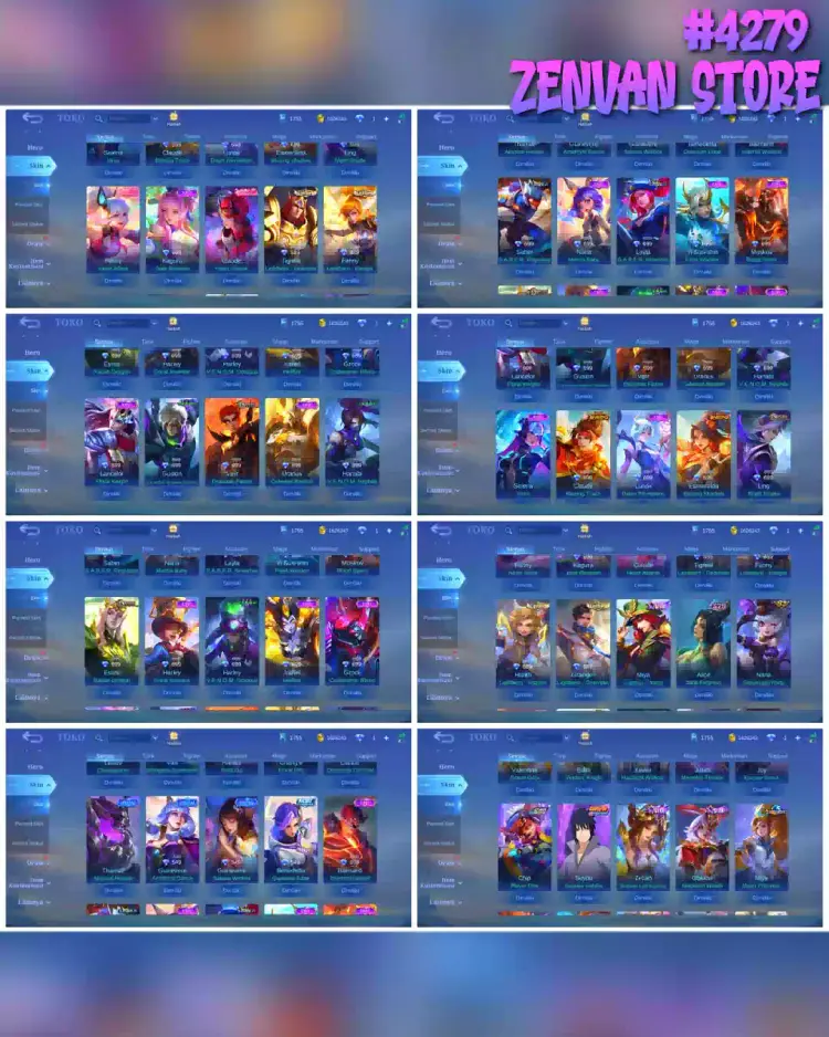 Jual π₯#4279 π403 SKIN πYi Sun-shin Lone Destructor Mobile Legends ZenVan.Store | VCGamers