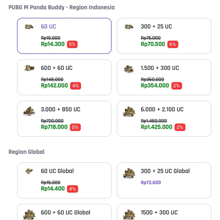 Jual 3600 NC PUBG NEW STATE Titi95 | VCGamers