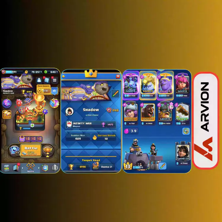Jual Benteng Raja Level 13 Spek GG Clash Royale ARVION | VCGamers