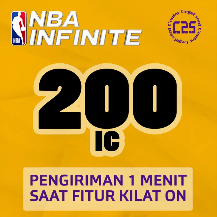 Jual 200 IC NBA Infinite Center Cegel Seal | VCGamers