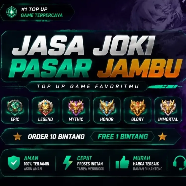 Jual Paketan Rank Mythic Full Mobile Legends Toko Jambu | VCGamers