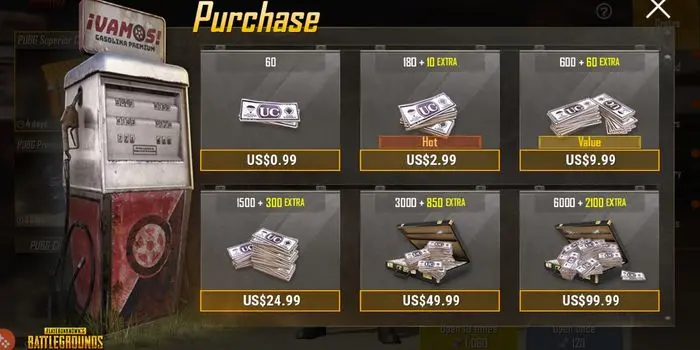 Jual 1.320 UC PUBG Mobile KALBAR GAME STORE | VCGamers