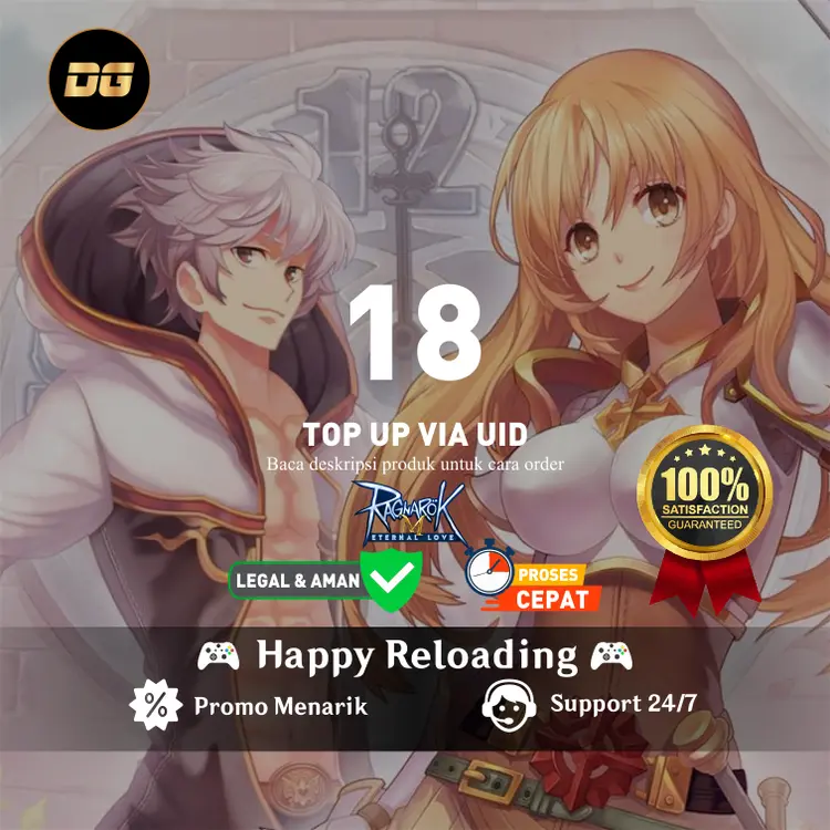 Jual 18 BCC Ragnarok M Eternal Love degamingstore | VCGamers