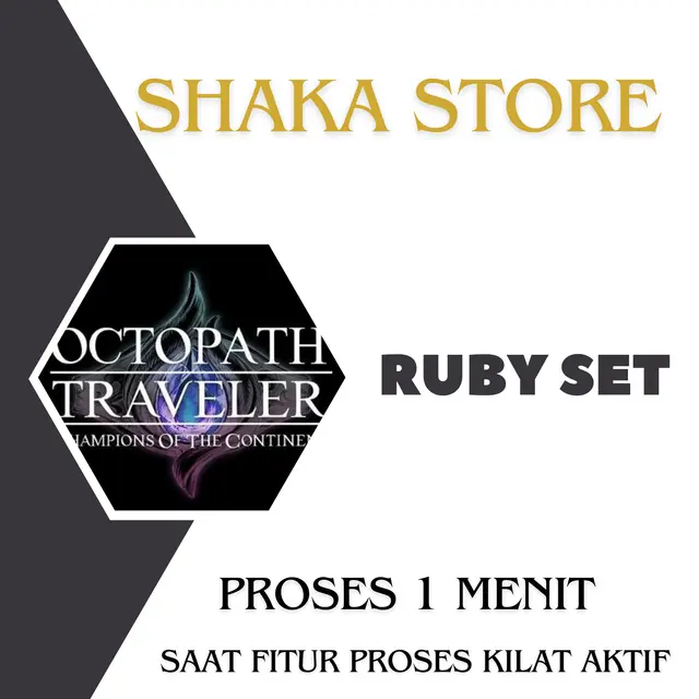 Jual Ruby Set B OCTOPATH TRAVELER CotC Shaka Store | VCGamers