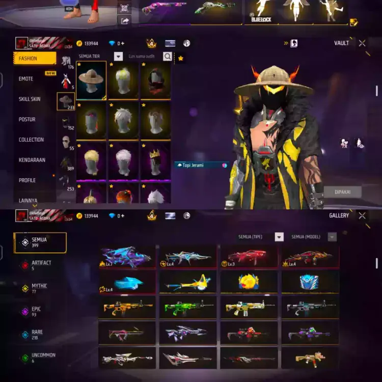 Jual Akun Free fire sultan max 2 Free Fire zakk_store30 | VCGamers