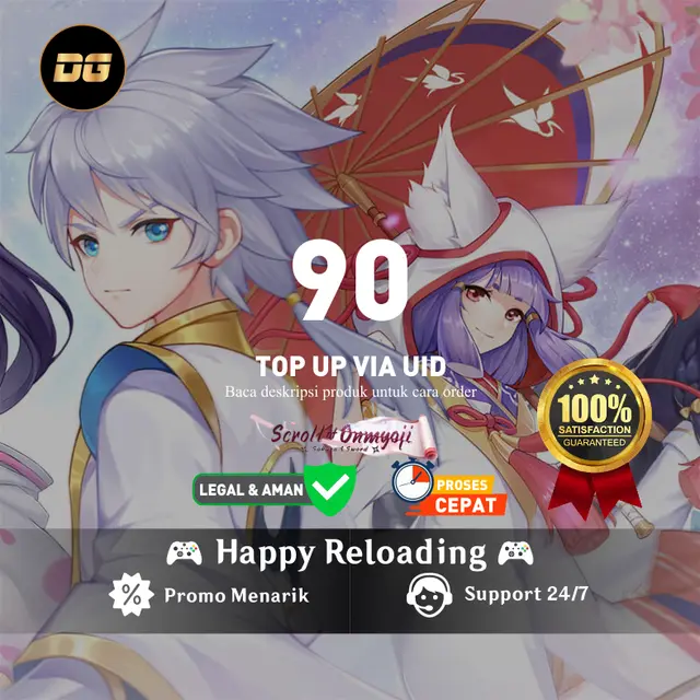 Jual 90 Gioks Scroll of Onmyoji degamingstore | VCGamers
