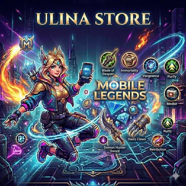 Jual 44 Diamonds Mobile Legends Ulina Store | VCGamers
