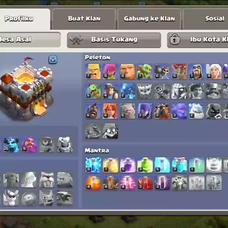 Jual Town Hall 11 Clash of Clans Rizalpi Store | VCGamers
