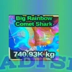 Jual Big Rainbow Comet Shark Fish It! - Roblox NINJA STORE  | VCGamers