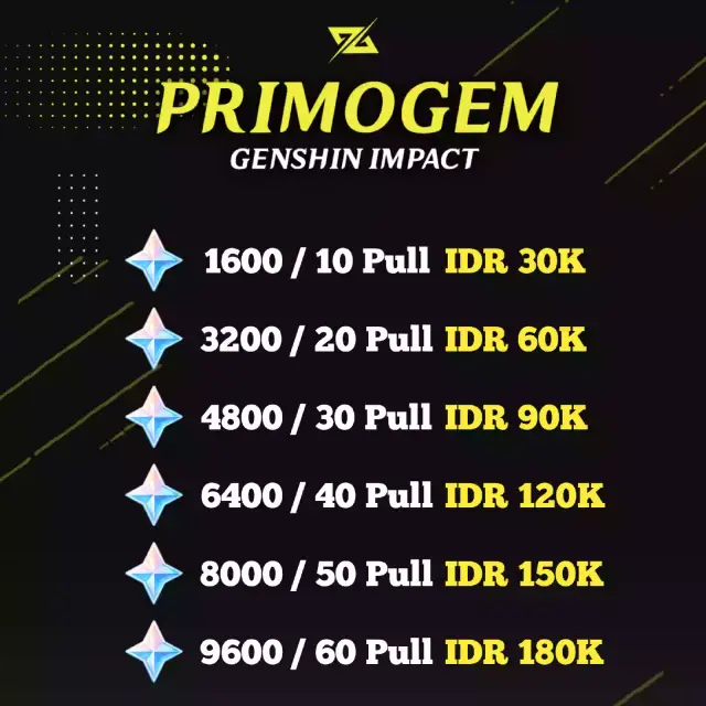 Jual Jasa joki untuk tiap region Genshin Impact BIGKURIBOX STORE | VCGamers