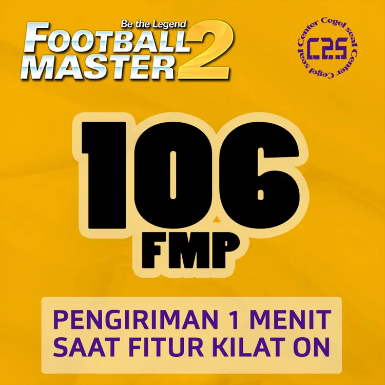 Jual 106 FMP Football Master 2 Center Cegel Seal | VCGamers