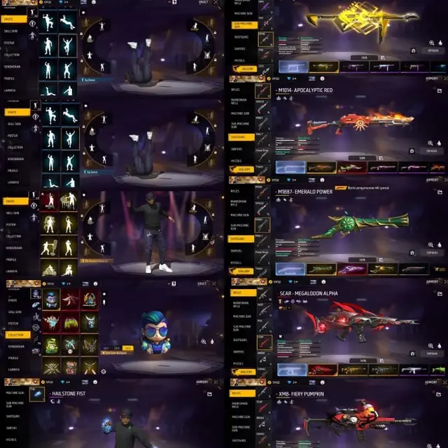 Jual Akun FF Gagah Free Fire Shiro TopUp | VCGamers