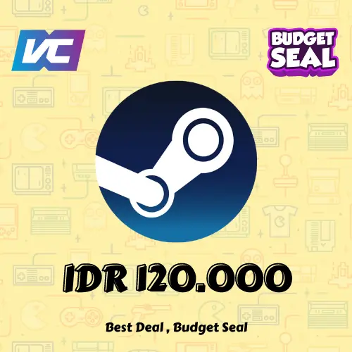 Jual IDR 120.000  Steam Budget Seal Store | VCGamers