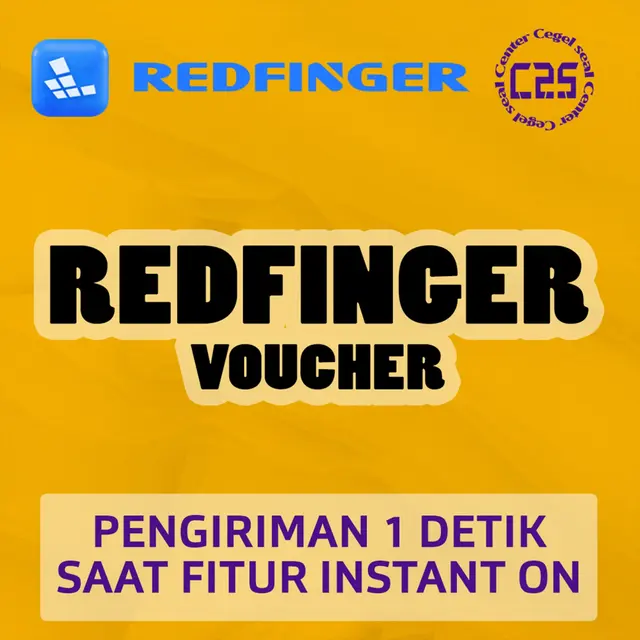 Jual VIP 30 Days Redfinger Center Cegel Seal | VCGamers