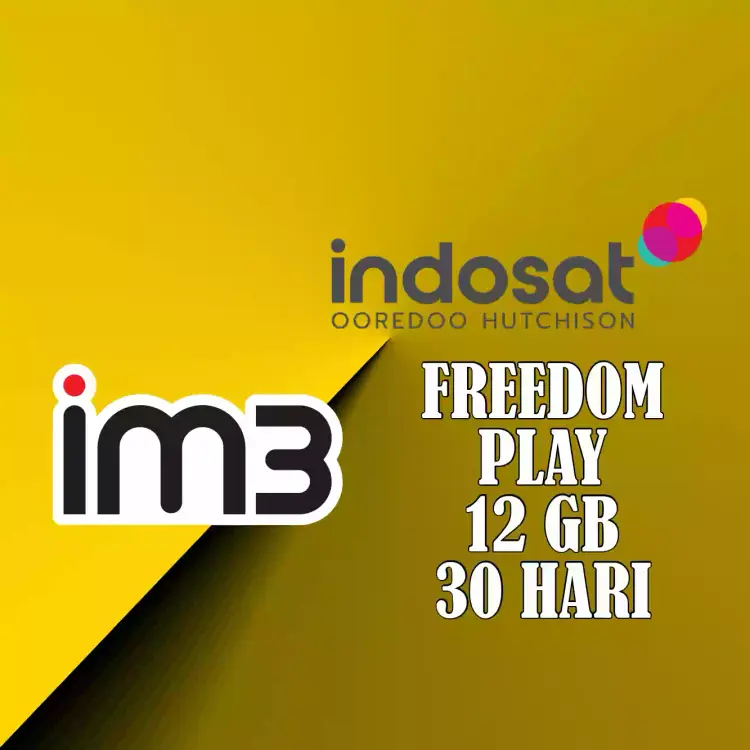 Jual Freedom Play 12GB 30 Hari Indosat Frozzymagine Store | VCGamers