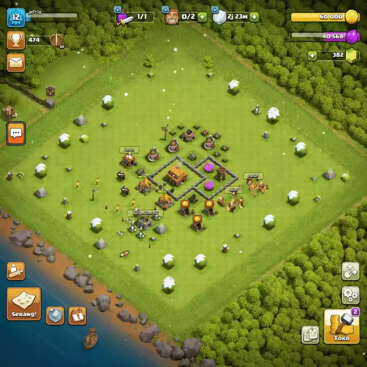 Jual Akun COC Clash of Clans SyVinn Store | VCGamers