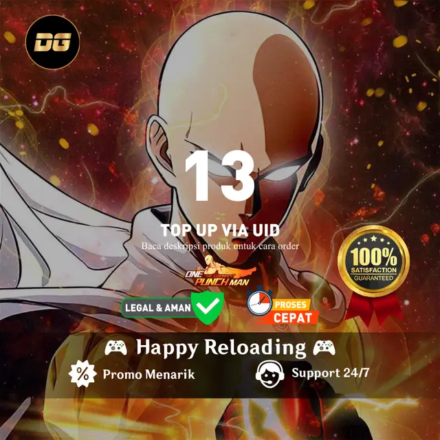 Jual 13 Coupons One Punch Man The Strongest degamingstore | VCGamers