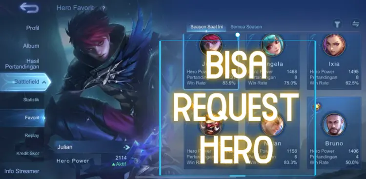 Jual Legend Perbintang Mobile Legends JOKI MOBILE LEGEND | VCGamers
