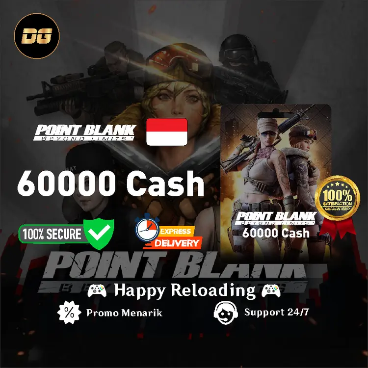 Jual 60.000 PB Cash Point Blank Beyond Limits degamingstore | VCGamers