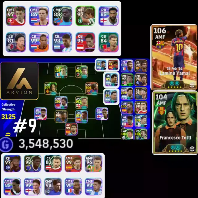 Jual for tournament eFootball Mobile ARVION | VCGamers