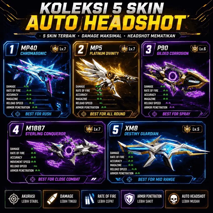 Jual Akun Free fire sultan Ber Max Free Fire NINJA STORE | VCGamers