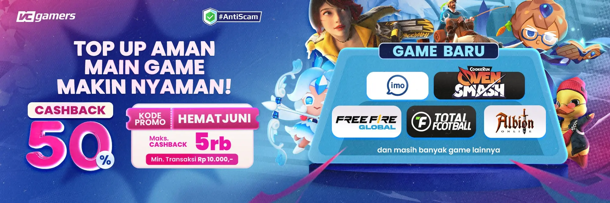 Top Up Game Murah #AntiScam!