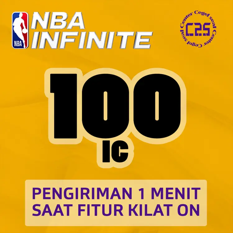 Jual 100 IC NBA Infinite Center Cegel Seal | VCGamers