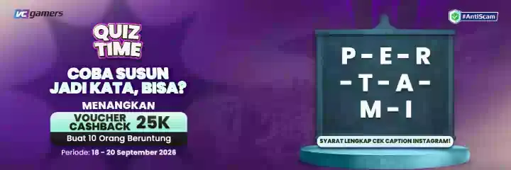 Quiz Time! Coba Susun Jadi Kata, bisa?
