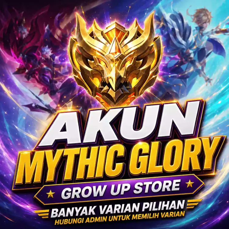 Jual Akun Mythic Glory Mobile Legends Grow Up | VCGamers