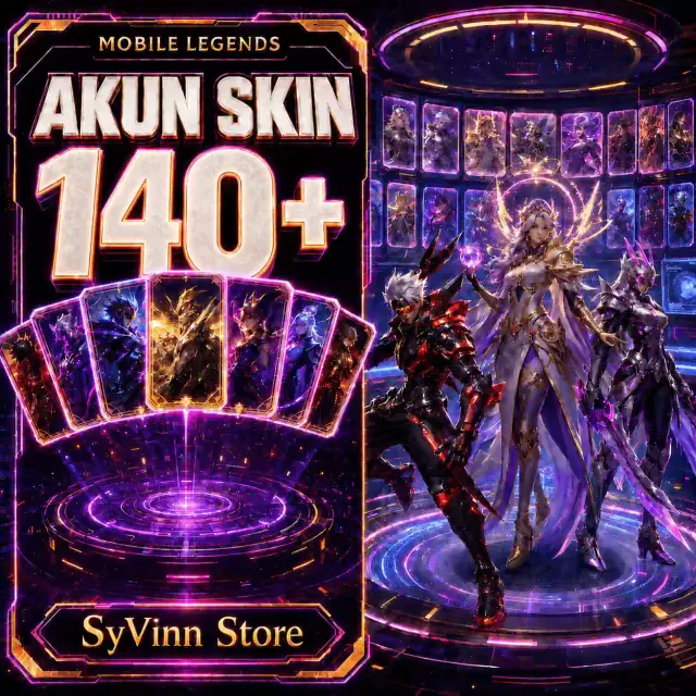 Jual Akun ML Skin 140+ Mobile Legends SyVinn Store | VCGamers