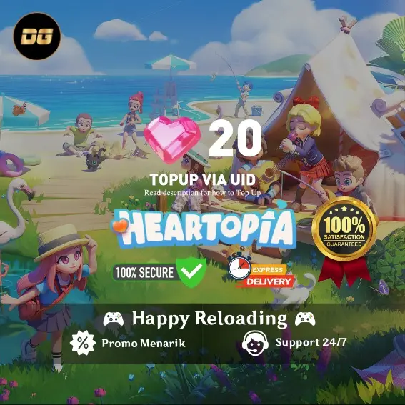 Jual 20 Heart Diamonds Heartopia degamingstore | VCGamers