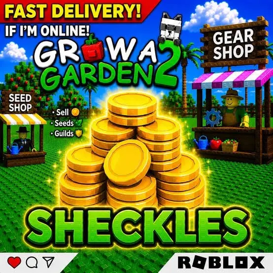 Jual 50M Grow a Garden 2 - Roblox Keyza Store | VCGamers