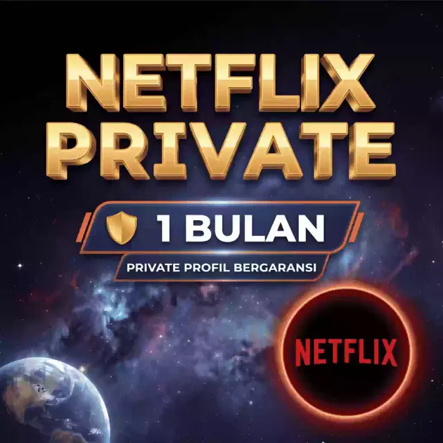 Jual Private 1 Bulan - Netflix Netflix AGEN DIGITAL | VCGamers