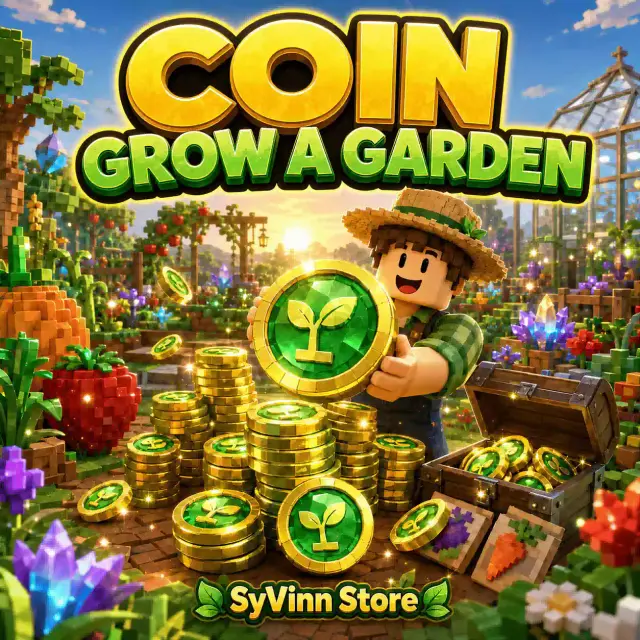 Jual 1M Coins (Grow A Garden) Grow A Garden - Roblox SyVinn Store | VCGamers
