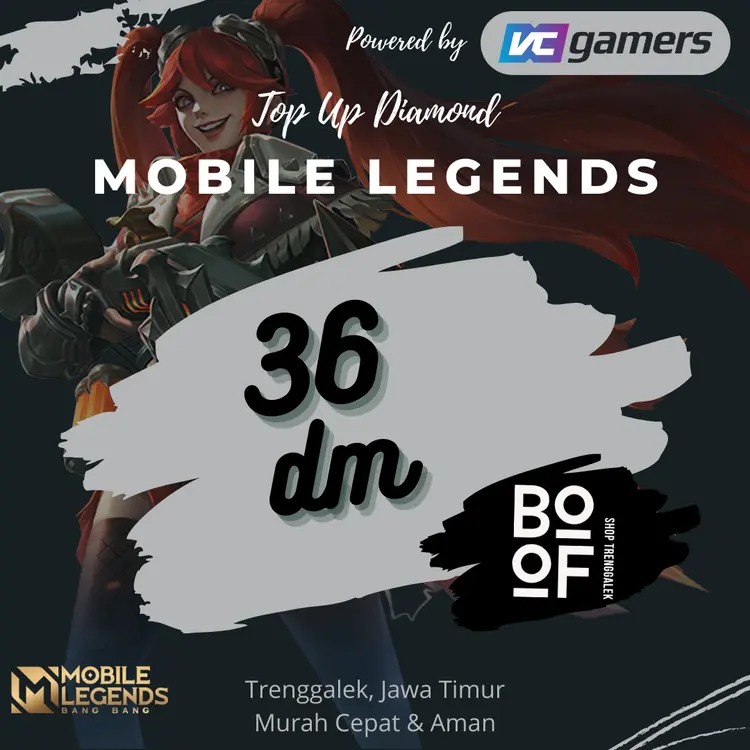 Jual 36 Diamonds Mobile Legends BFStore TGK | VCGamers