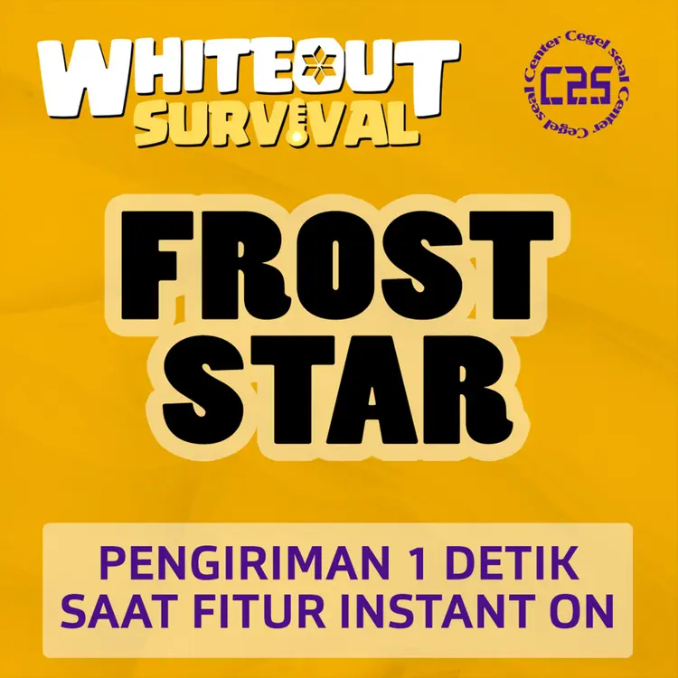 Jual 99 Frost Star Whiteout Survival Center Cegel Seal | VCGamers