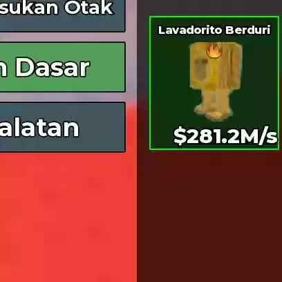Jual Lavadorito Spinito - Rare Secret Steal A Brainrot - Roblox HIKARI FIRE 00 | VCGamers