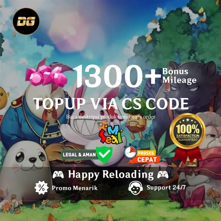 Jual 1300 Ruby Seal M Sea degamingstore | VCGamers